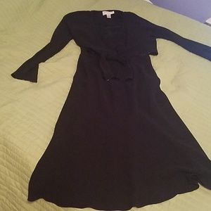 Jones New York Black Dress w/Shrug